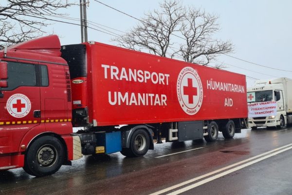 Umanitatea nu are granițe! Primul convoi cu ajutoare umanitare a ajuns în Ucraina